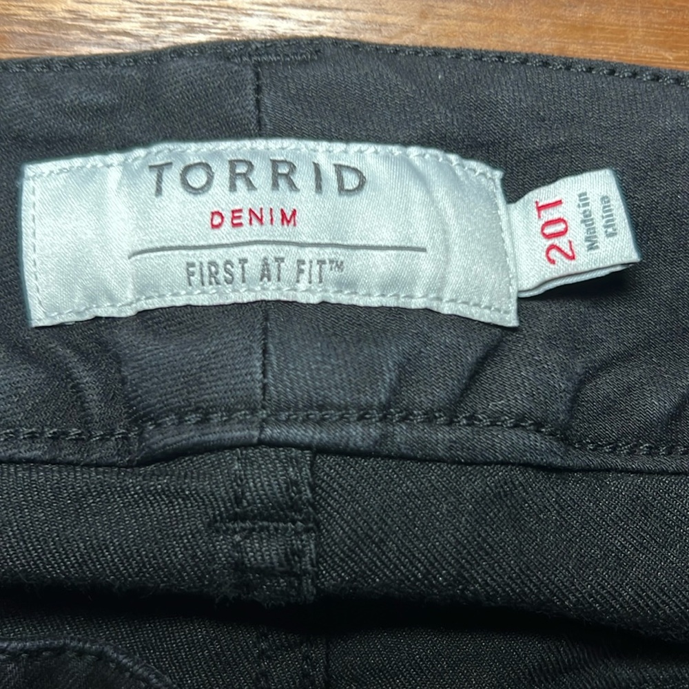 Torrid Black Jeggings Jeans